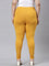 Bright Mustard Cotton Stretch Churidar