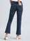 Blue Denim Boot Cut Jeans