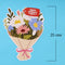 Flower Card with Hidden Message - Set of 5