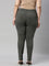 Women Solid Olive Green Super Stretch Jeggings