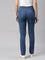 Women Solid Blue Denim Pencil Pants