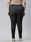 Women Solid Black Denim Legging