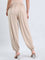 Dark Beige Viscose Stretch Harems