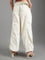Cream Parachute Pants