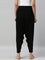 Women Solid Black Patiala Pants