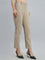 Beige Smart Fit Pant