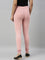 Baby Pink Cotton Stretch Churidar
