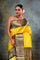 Gold Yellow Butti Kanjivaram Silk Saree