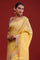 Gold Yellow Crafted Tissue Saree