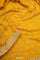 Gold Yellow Silk Crafted Saree