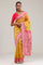 Cyber Yellow Designer Tissue Saree With Paithani Border