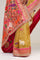Gold Yellow Designer Tissue Saree With Paithani Border