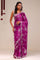 Fandango Purple Silk Handcrafted Saree