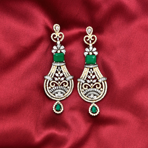 Zirconia Earrings 55631