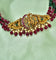 Designer RadhaKrishna Ruby Beads Choker Set