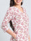 Cotton Jaipur Floral Print Straight Kurta