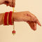 Bhaiya Bhabhi Rakhi Set (Red)