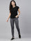 Women Solid Dark Jean Blue Super Stretch Jeggings