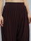 Dark Wine Viscose Stretch Patiala