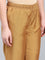 Bright Gold Poly Modal Metallic Pants