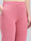 Blush Pink Cotton Stretch Kurti pants