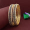 Zirconia Bangles ZBGL10420/Navy Blue