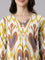 Lemon Cotton Flex Printed Kurta