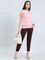 Dark Wine Cotton Stretch Kurti Pants