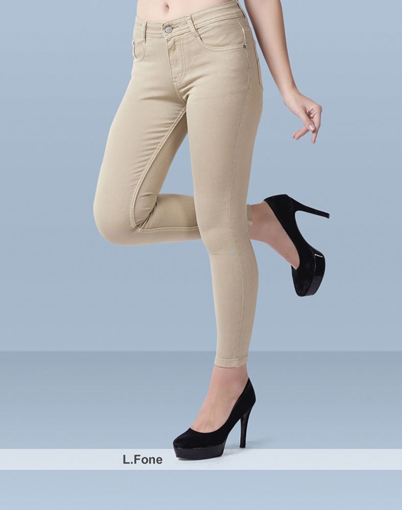 Beige clearance colour jeans