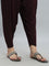 Dark Wine Viscose Stretch Patiala