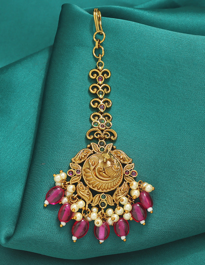 Designer Matt Peacock Maang Tikka