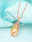 Swarovski Yellow and White Crystal Chain Pendant