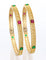 Designer Zirconia Bangles ZBGL11083