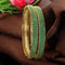 Zirconia Bangles ZBGL10018/Green