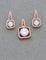 Zirconia Fancy Pendant Set