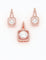 Zirconia Fancy Pendant Set