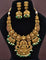 Antique Muhurtham Lakshmi Devi Grand Necklace Set