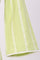 Lime Green Yarn Dyed Striped Lace Pure Cotton Straight Kurta