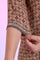 Brown Printed Straight Modal Kurti