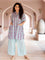 Set of 2 - Aarzoo Kaftan Shirt Dress and Palazzo