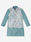 Boys Regular Fit Printed Kurta with Pant Set