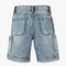 Boys Denim Solid Shorts
