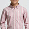 Boys Cotton Striped Shirt