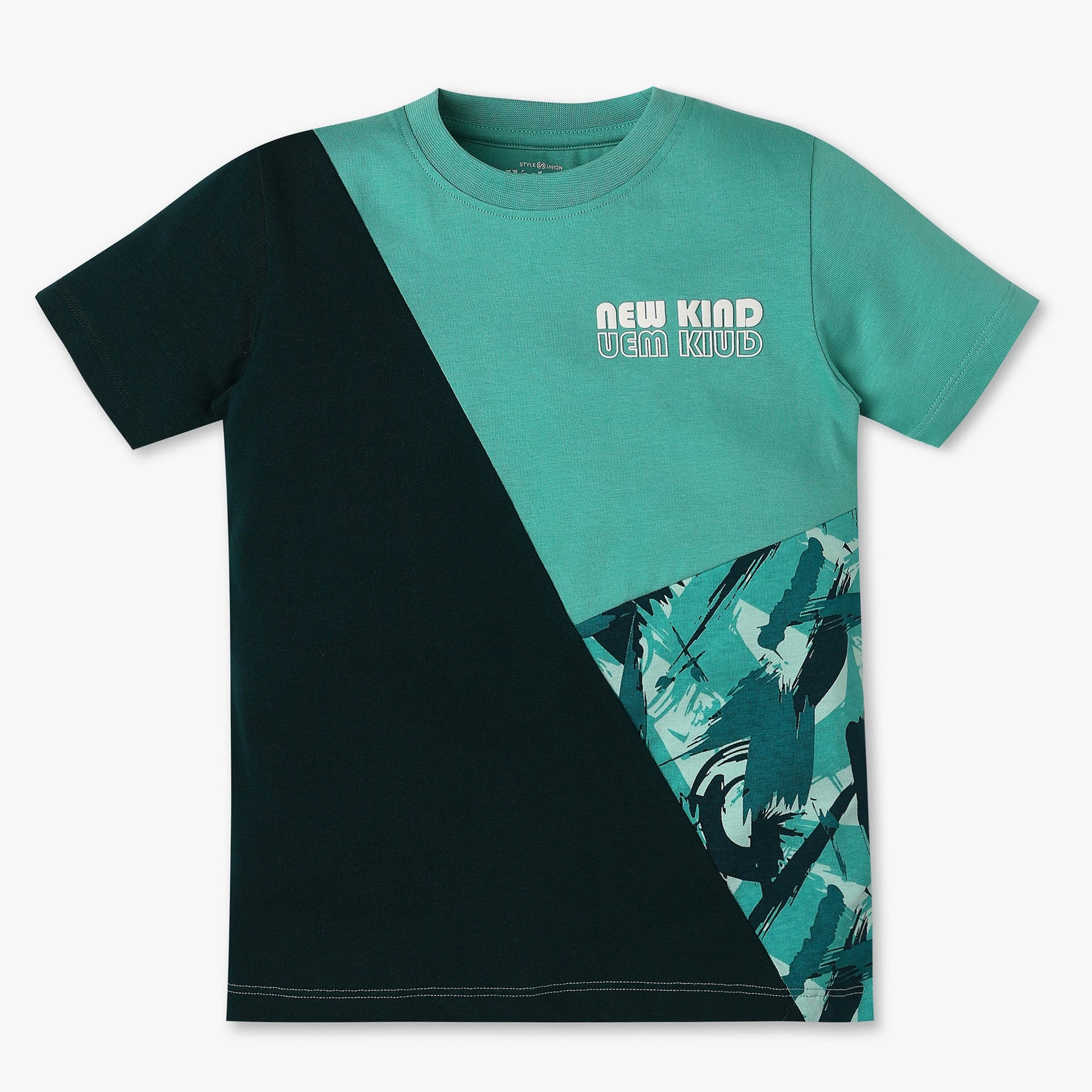Boys Single Jersey Bio Wash Weekend T-Shirt