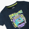 Boys Graphic Crew Neck Half Sleeve T-Shirt
