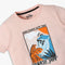 Boys Graphic Crew Neck Half Sleeve T-Shirt