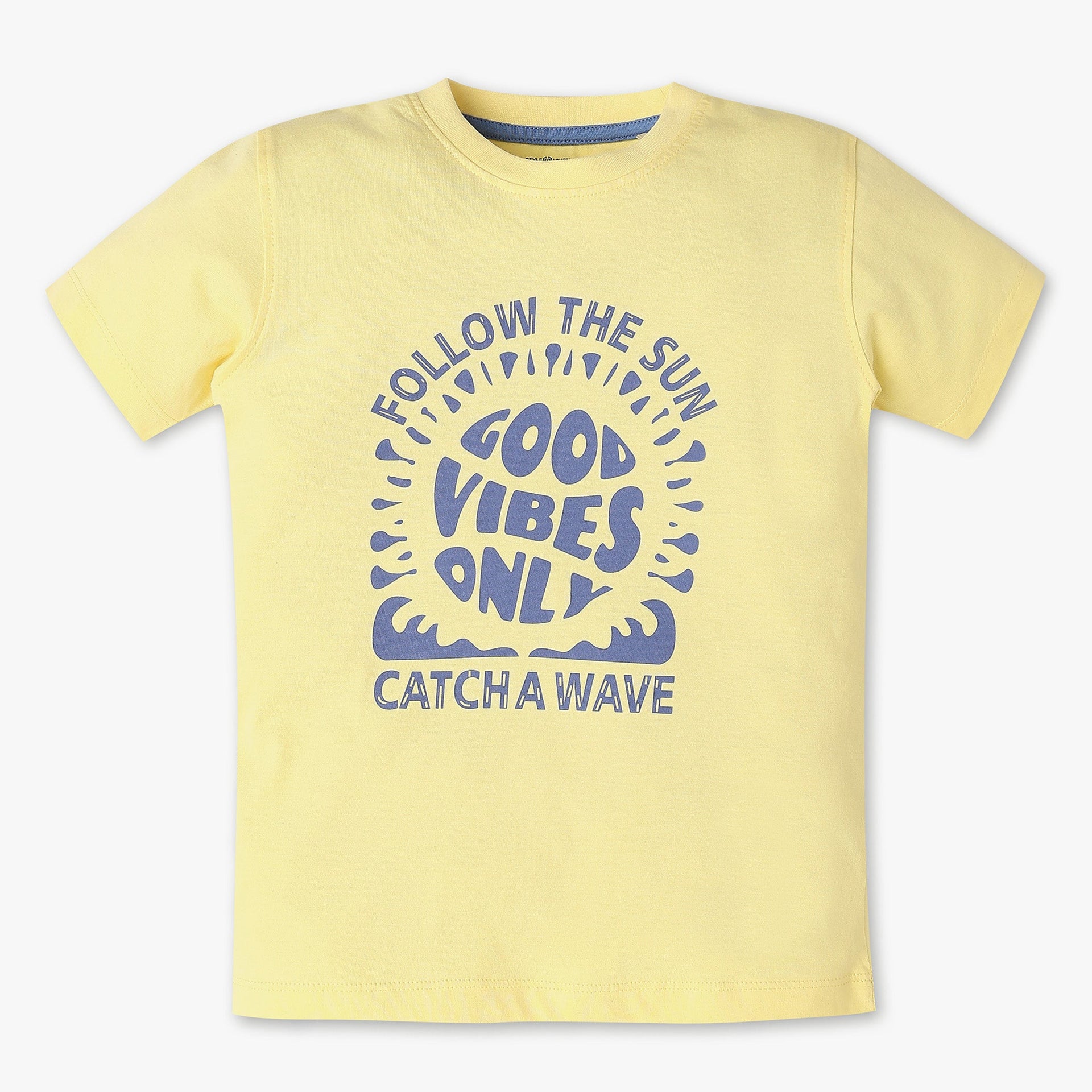 Boys Crew Neck Graphitee