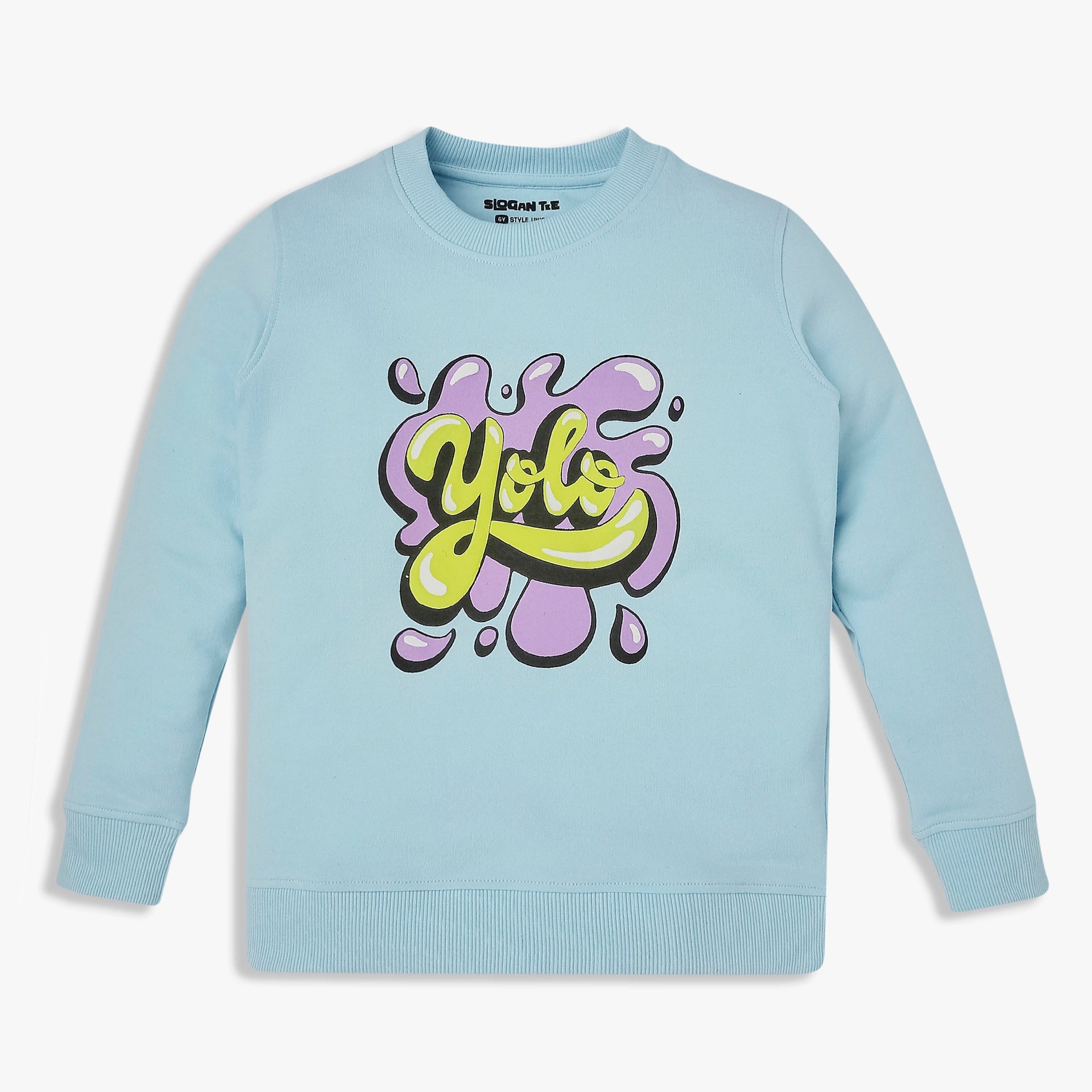 Boys Graphic Crew Neck Sweat Tee