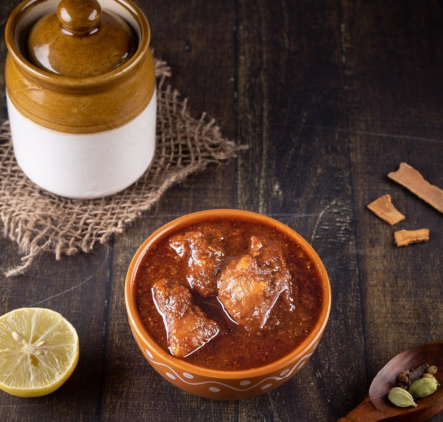 Andhra Style Boneless Chicken Pickle - Godavari Style