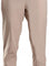 Beige-coloured Ankle-Length Trousers